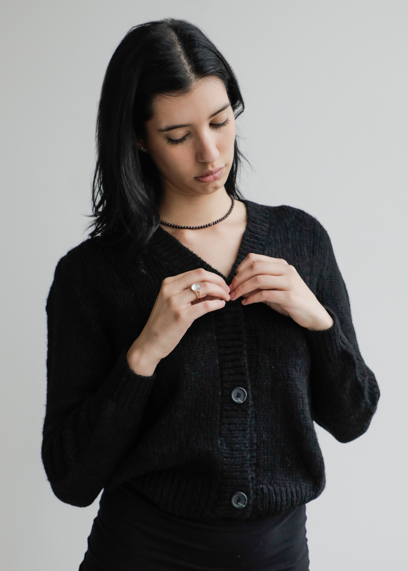 Aymarita alpaca cardigan