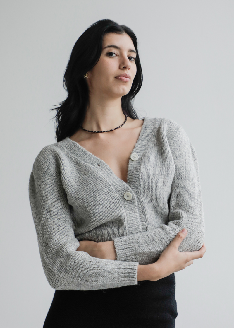 Aymarita alpaca cardigan