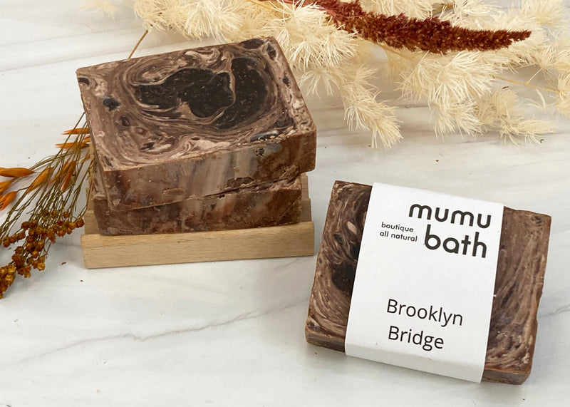 Capture NYC's Essence with Brooklyn Bridge Soaps by Mumu Bath shop located in Brooklyn