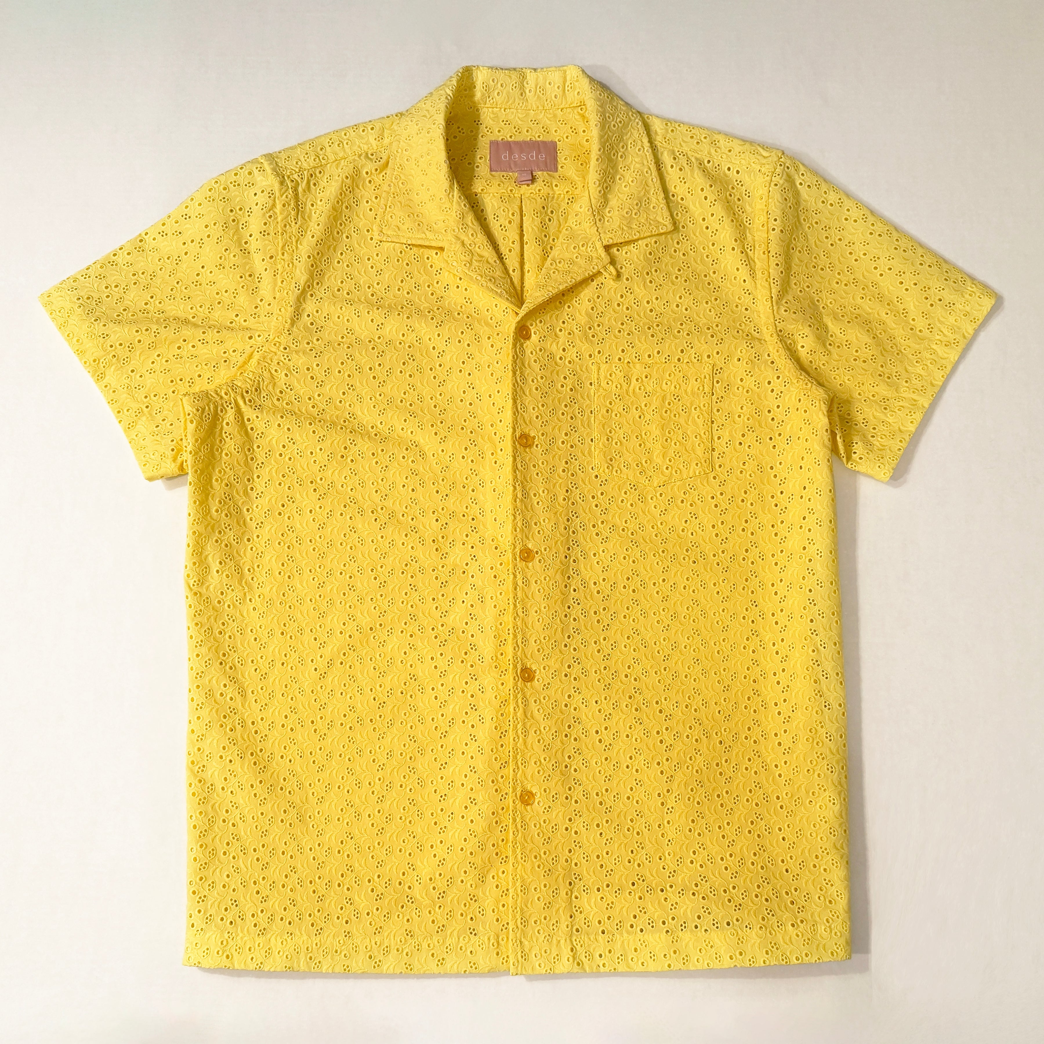 Camp Shirt: Cotton Eyelet