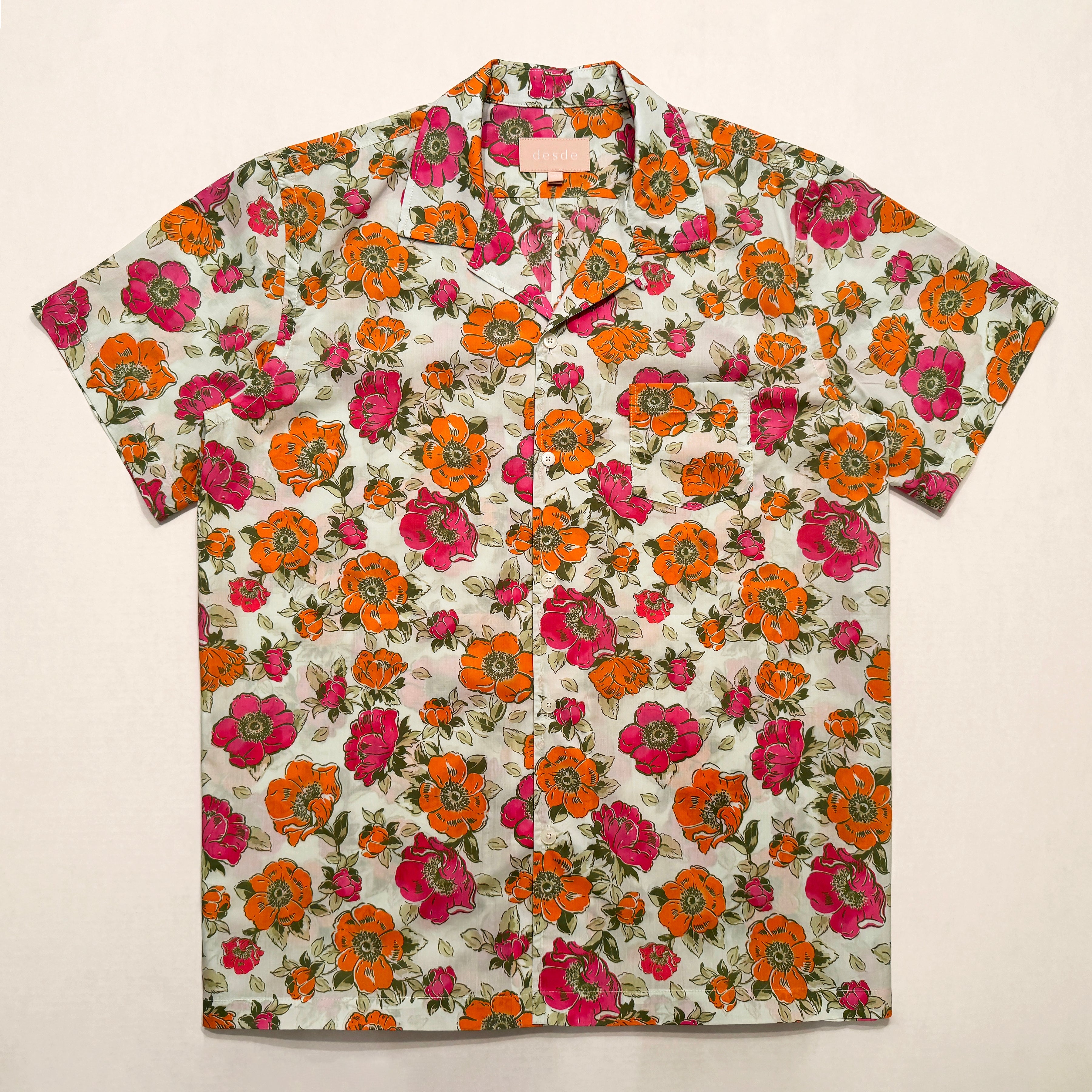 Camp Shirt: Multi Floral Print