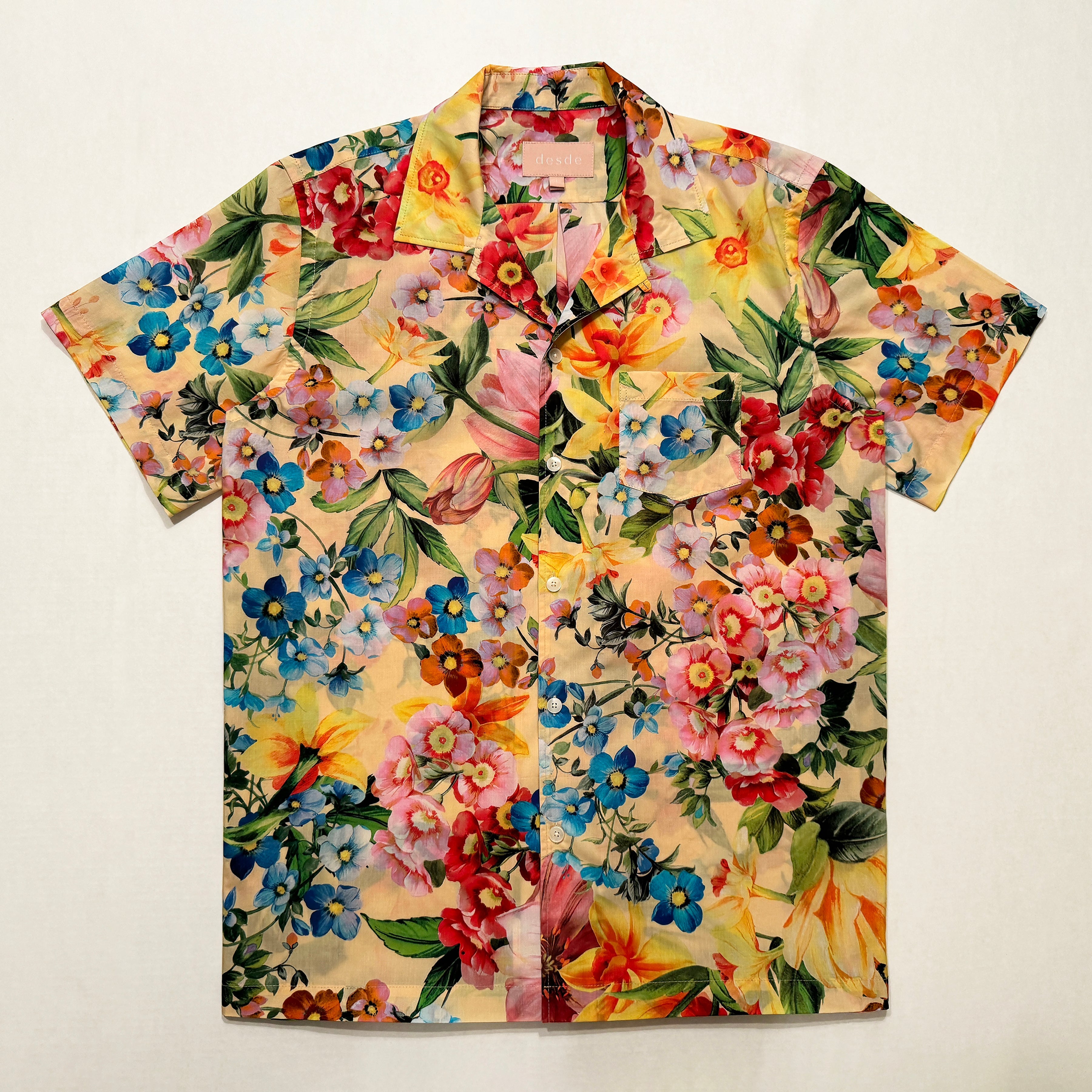 Camp Shirt: Tropical Floral