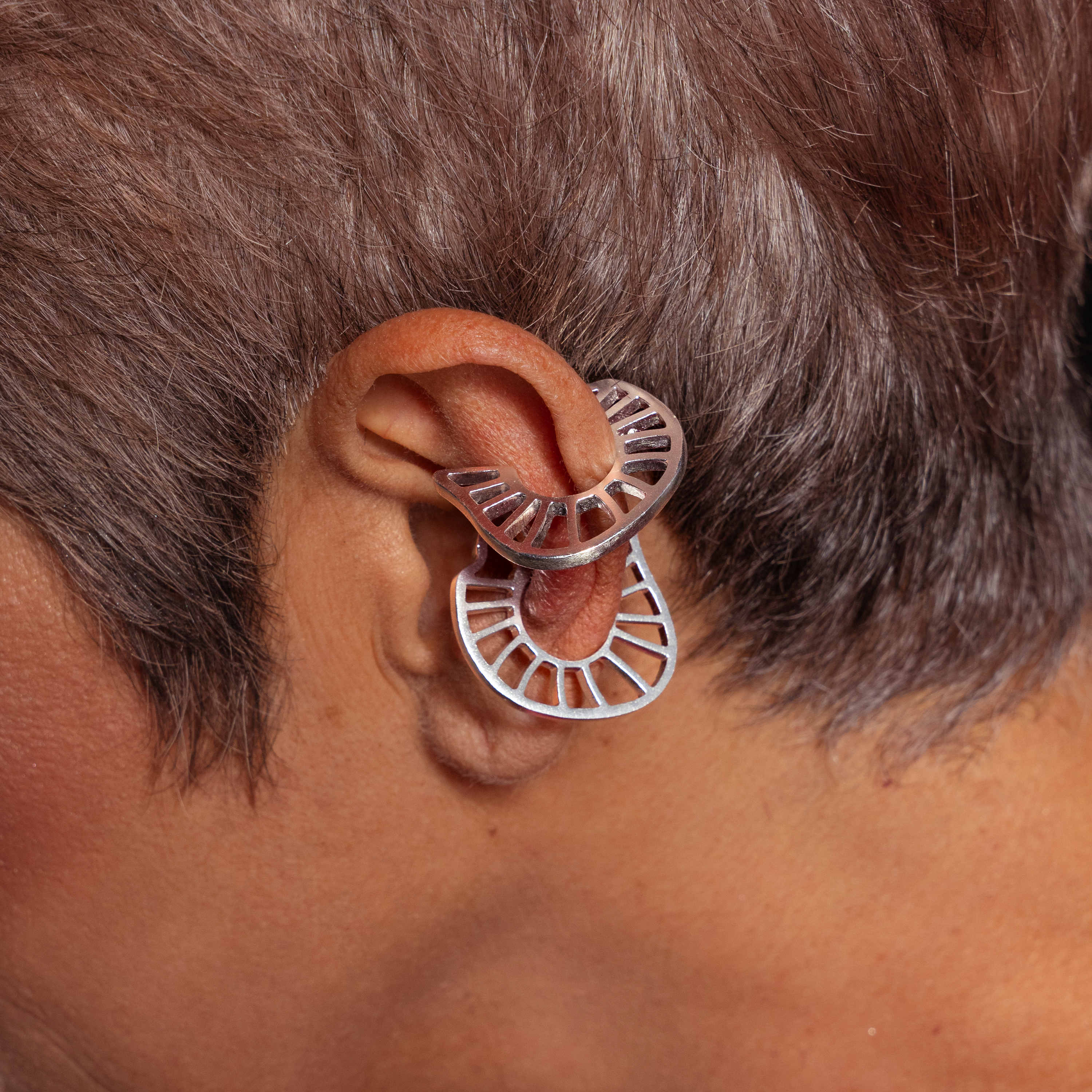 Flipped Fungi Ear cuff