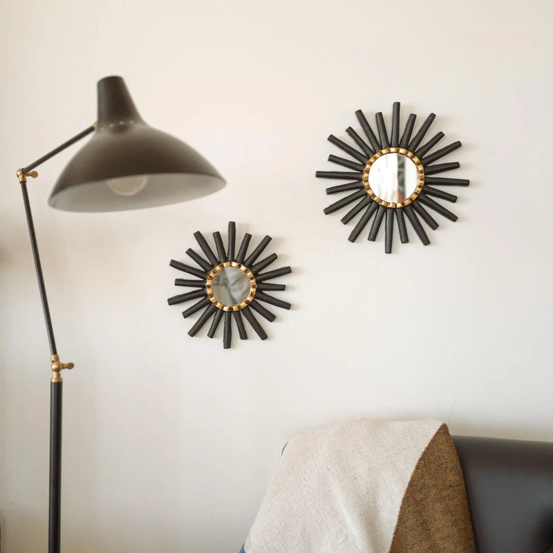 peruvian-wall-mirror-black-sunburst-luna-sundara-9 - Luna Sundara