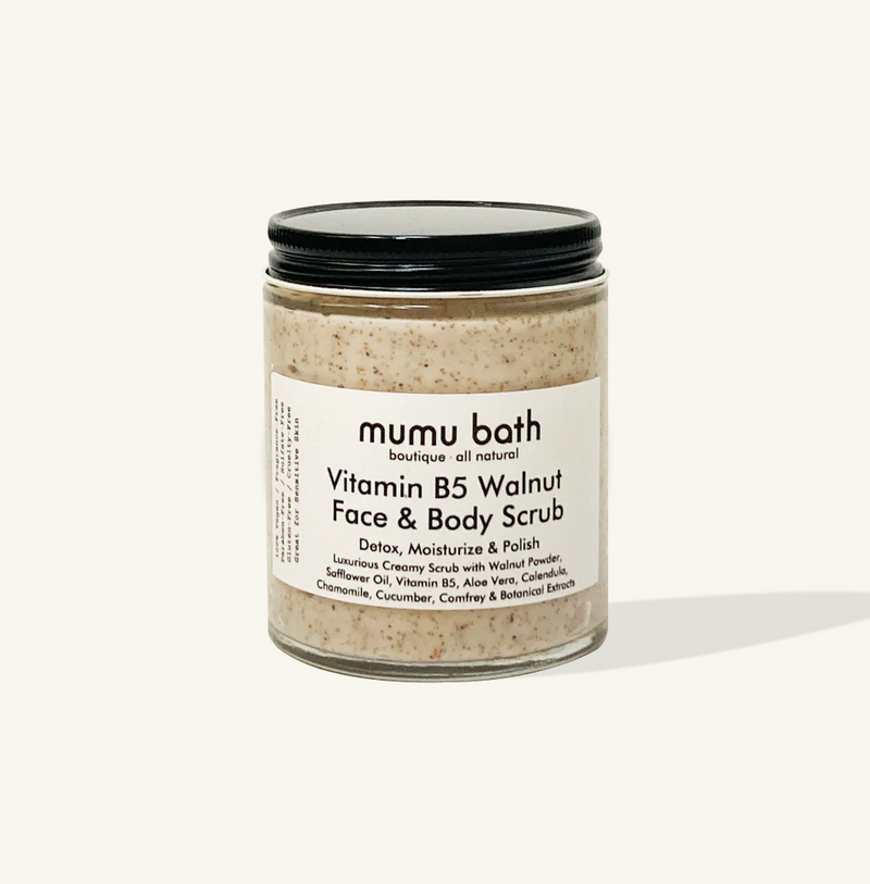 Vitamin B5 Walnut Face & Body Scrub