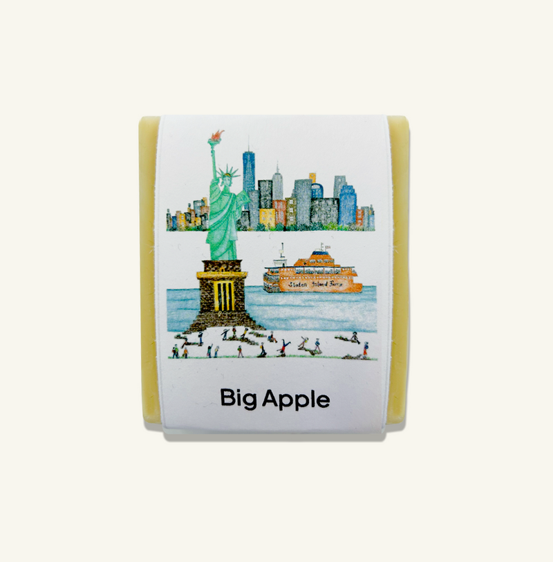 Big Apple 'New York' Soap bar product made by Mumu Bath