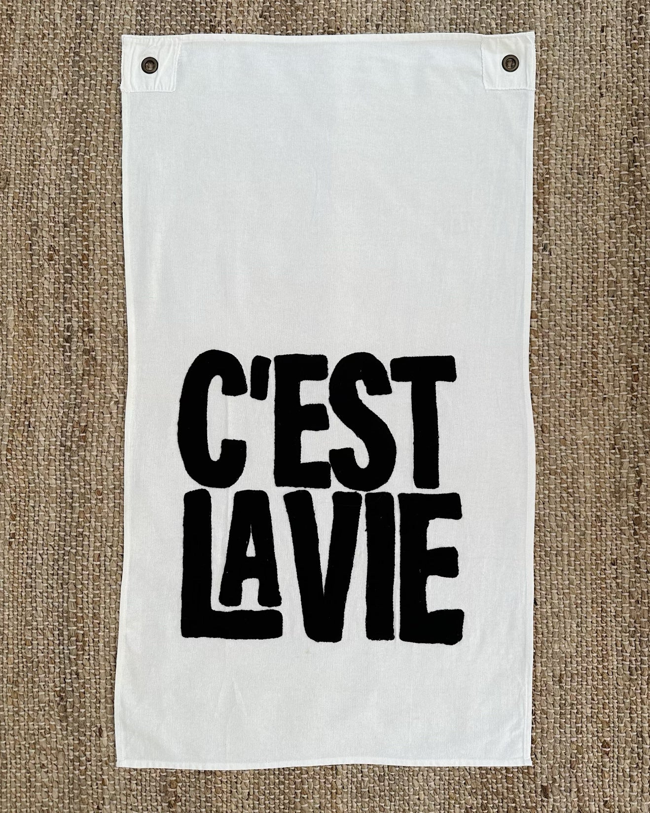 C'est La Vie Wall Tapestry