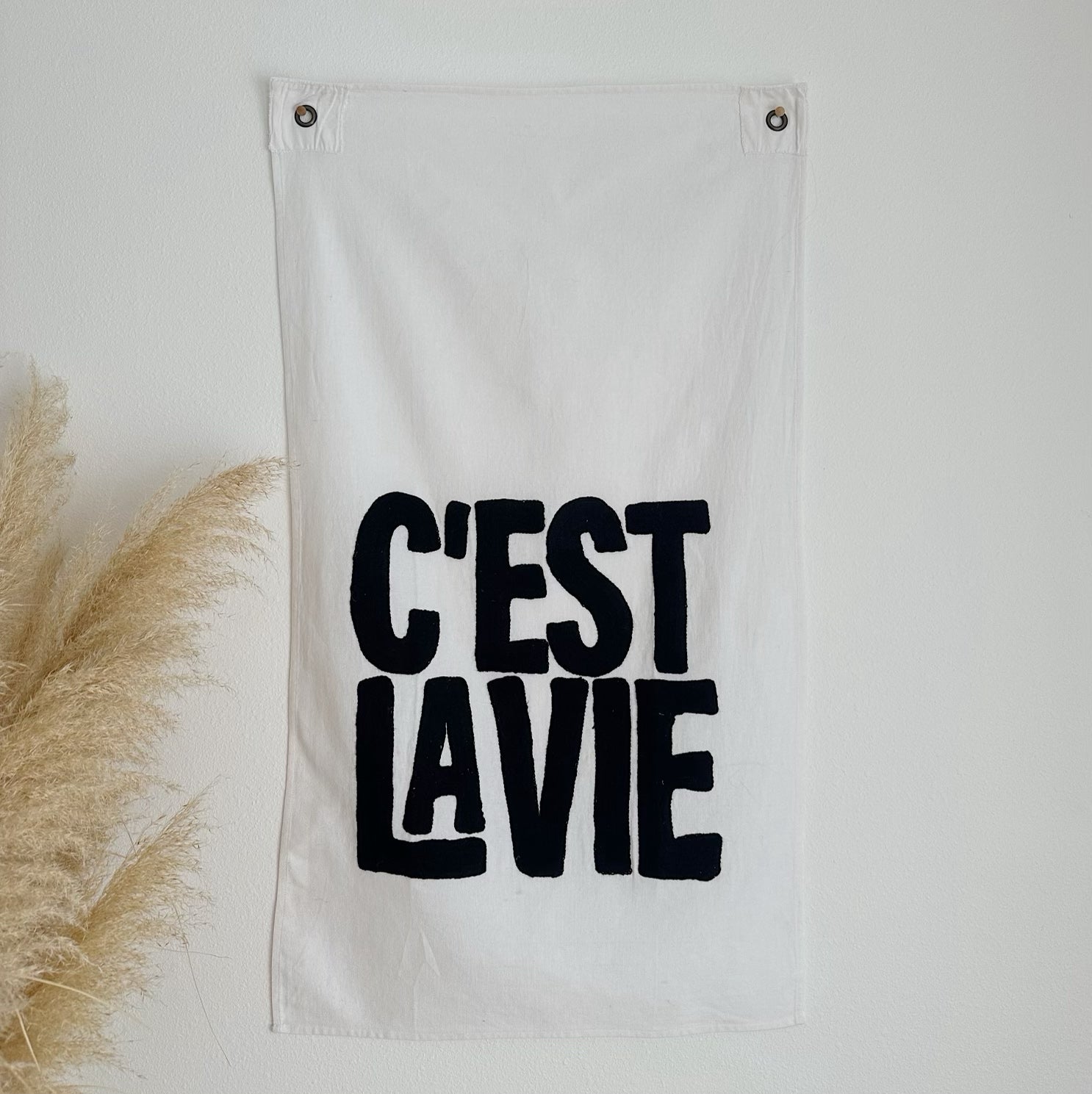 C'est La Vie Wall Tapestry