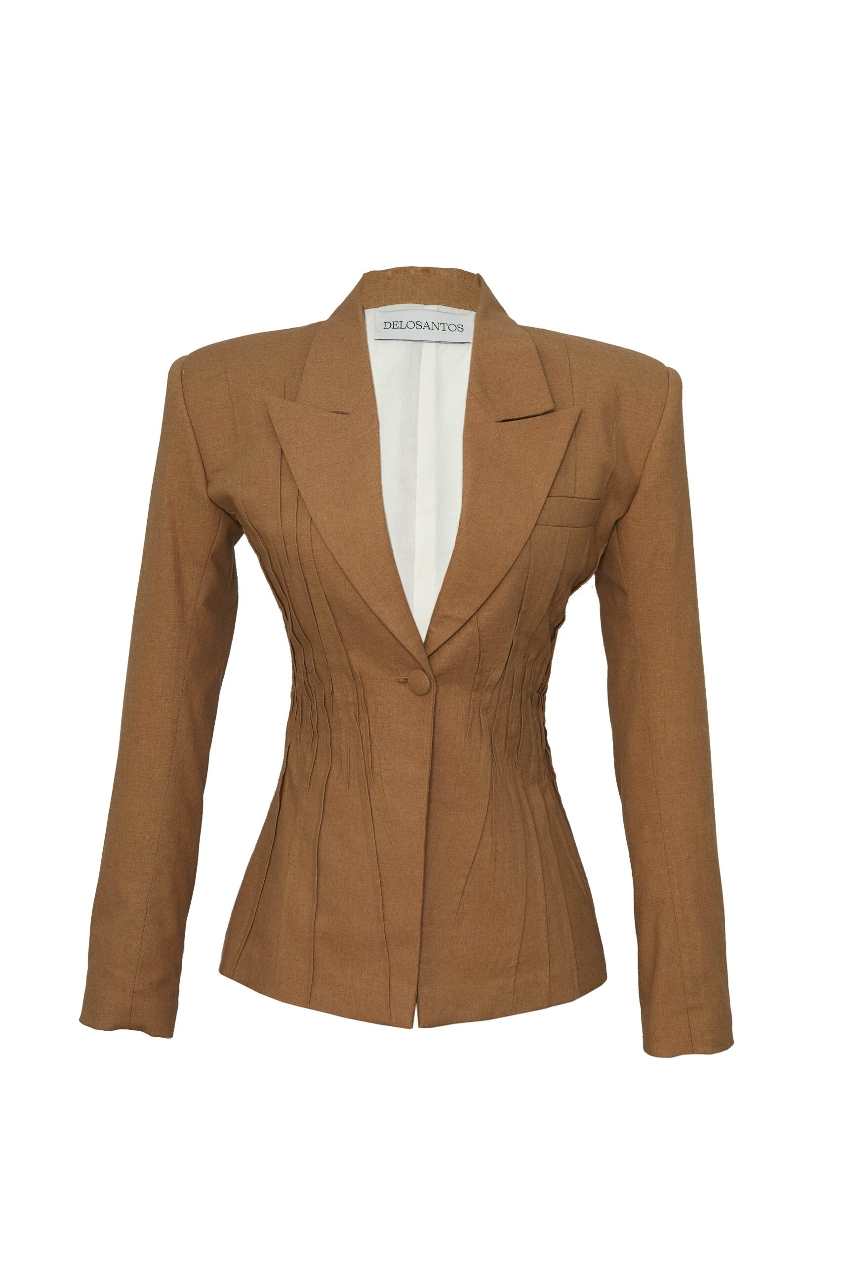 Brown Jaqui Blazer - PAZLIFESTYLE