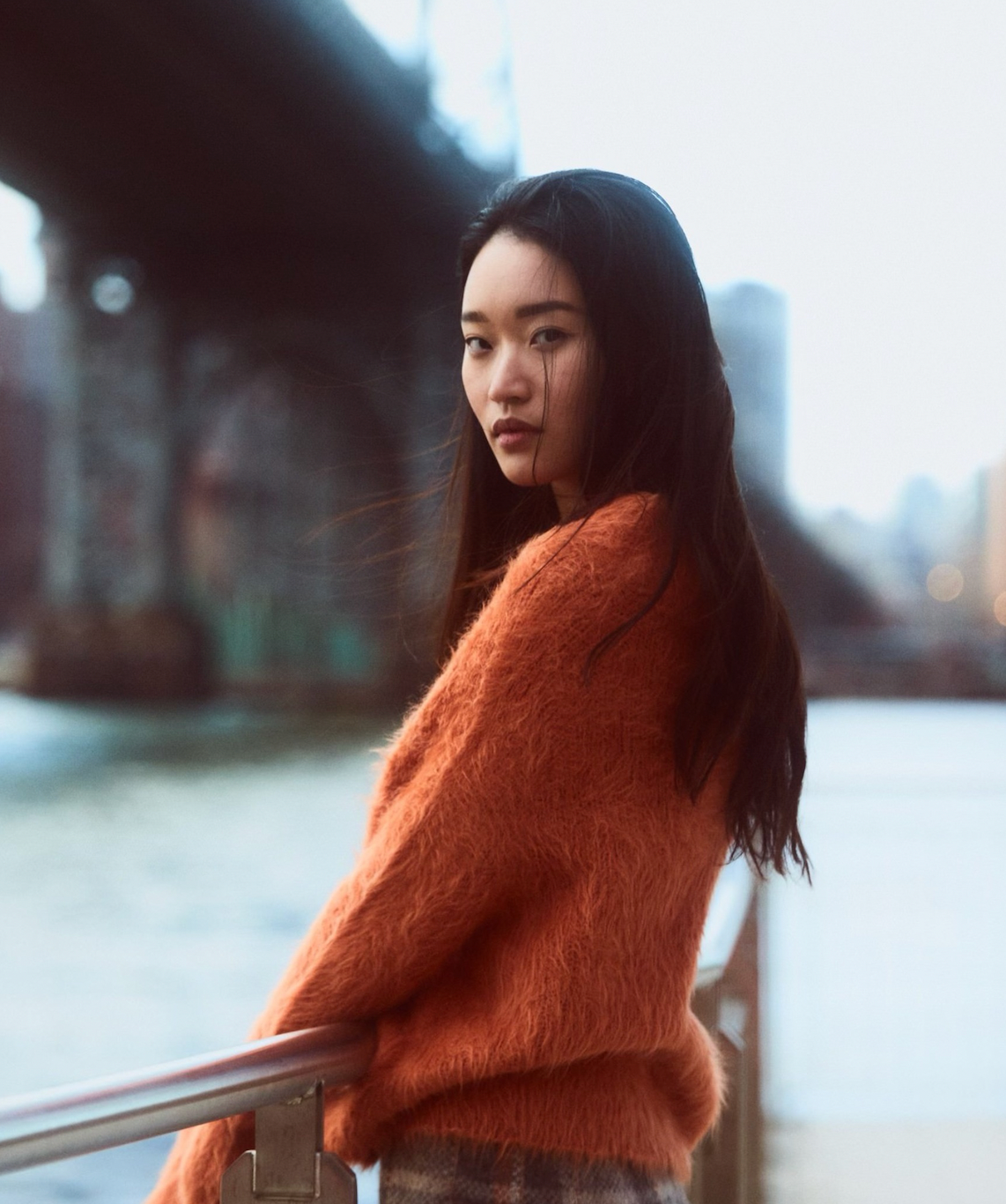 Orange Suri Sweater - PAZLIFESTYLE